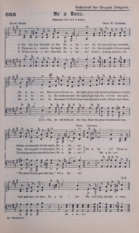 Celestial Songs: a collection of 900 choice hymns and choruses, selected for all kinds of Christian Getherings, Evangelistic Word, Solo Singers, Choirs, and the Home Circle page 589