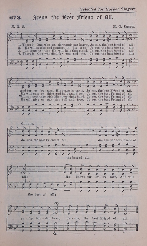 Celestial Songs: a collection of 900 choice hymns and choruses, selected for all kinds of Christian Getherings, Evangelistic Word, Solo Singers, Choirs, and the Home Circle page 597