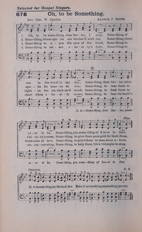 Celestial Songs: a collection of 900 choice hymns and choruses, selected for all kinds of Christian Getherings, Evangelistic Word, Solo Singers, Choirs, and the Home Circle page 602
