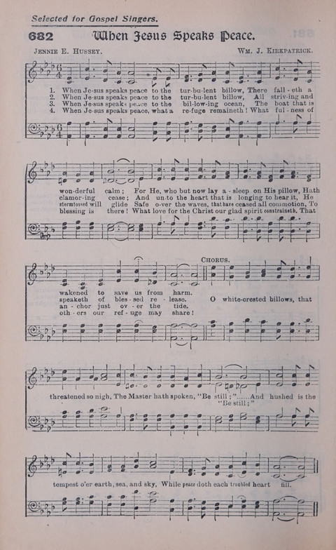 Celestial Songs: a collection of 900 choice hymns and choruses, selected for all kinds of Christian Getherings, Evangelistic Word, Solo Singers, Choirs, and the Home Circle page 606