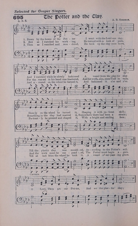 Celestial Songs: a collection of 900 choice hymns and choruses, selected for all kinds of Christian Getherings, Evangelistic Word, Solo Singers, Choirs, and the Home Circle page 620