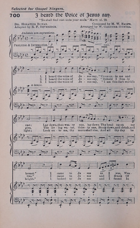 Celestial Songs: a collection of 900 choice hymns and choruses, selected for all kinds of Christian Getherings, Evangelistic Word, Solo Singers, Choirs, and the Home Circle page 626