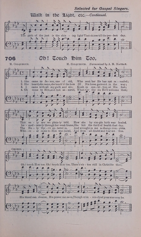 Celestial Songs: a collection of 900 choice hymns and choruses, selected for all kinds of Christian Getherings, Evangelistic Word, Solo Singers, Choirs, and the Home Circle page 633