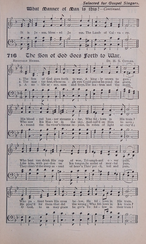 Celestial Songs: a collection of 900 choice hymns and choruses, selected for all kinds of Christian Getherings, Evangelistic Word, Solo Singers, Choirs, and the Home Circle page 643