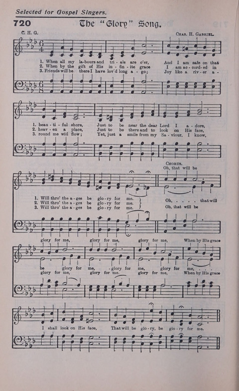 Celestial Songs: a collection of 900 choice hymns and choruses, selected for all kinds of Christian Getherings, Evangelistic Word, Solo Singers, Choirs, and the Home Circle page 648