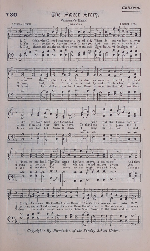 Celestial Songs: a collection of 900 choice hymns and choruses, selected for all kinds of Christian Getherings, Evangelistic Word, Solo Singers, Choirs, and the Home Circle page 655
