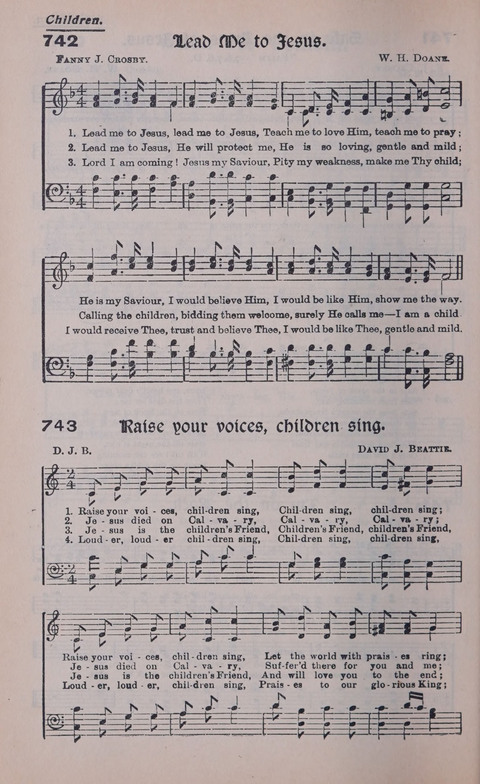 Celestial Songs: a collection of 900 choice hymns and choruses, selected for all kinds of Christian Getherings, Evangelistic Word, Solo Singers, Choirs, and the Home Circle page 666