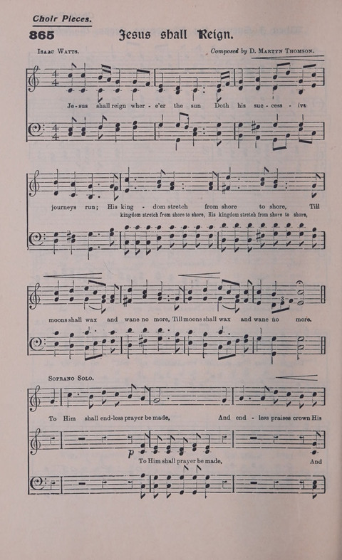 Celestial Songs: a collection of 900 choice hymns and choruses, selected for all kinds of Christian Getherings, Evangelistic Word, Solo Singers, Choirs, and the Home Circle page 788
