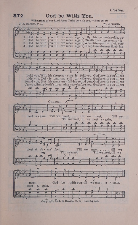 Celestial Songs: a collection of 900 choice hymns and choruses, selected for all kinds of Christian Getherings, Evangelistic Word, Solo Singers, Choirs, and the Home Circle page 797