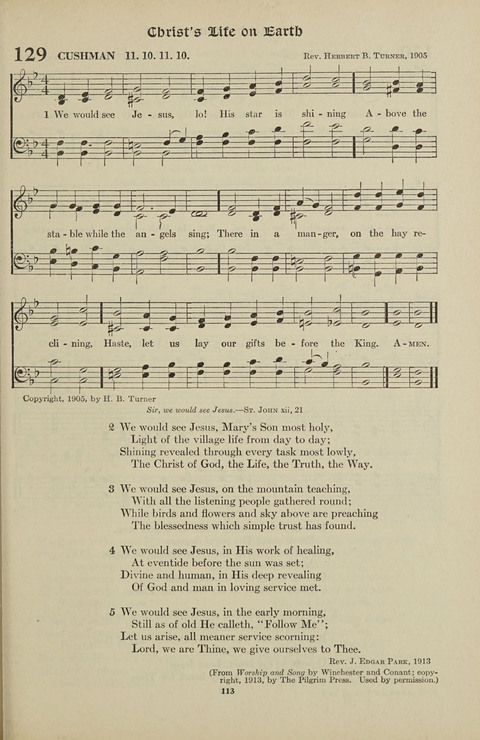 Christian Song page 113