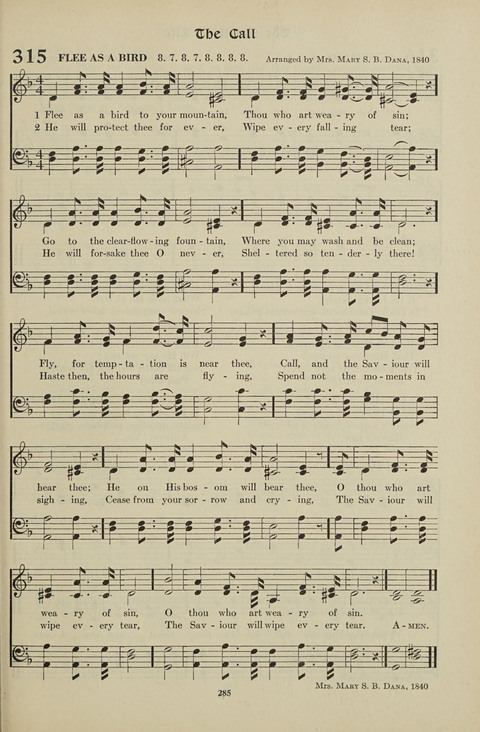 Christian Song page 285