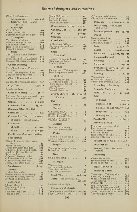 Christian Song page 397