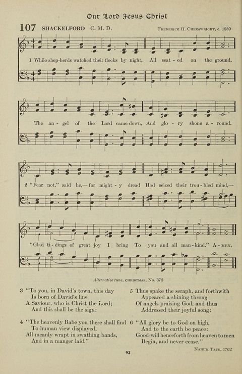 Christian Song page 92