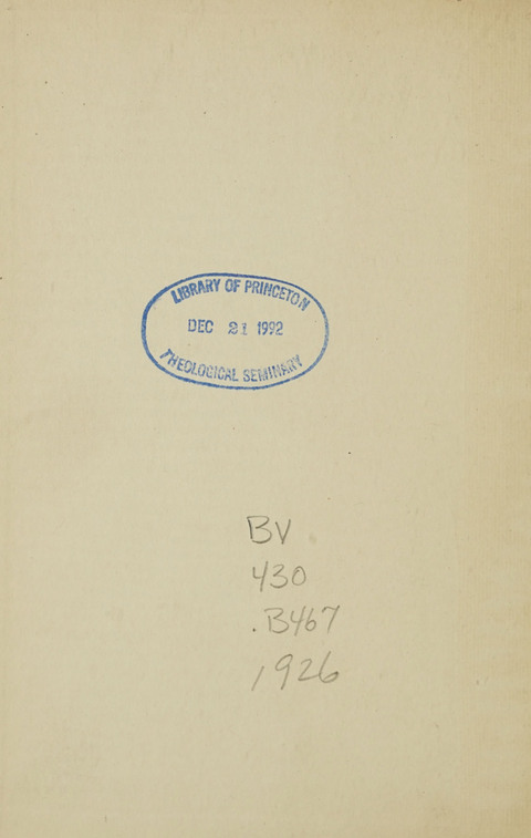 Christian Song page i