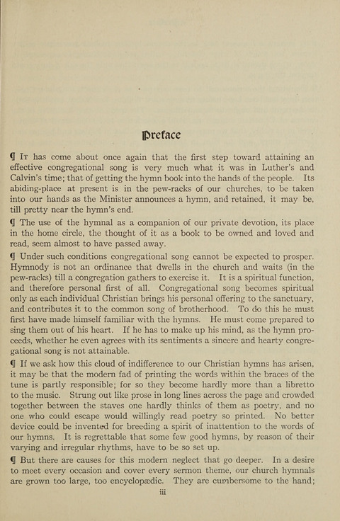 Christian Song page vi