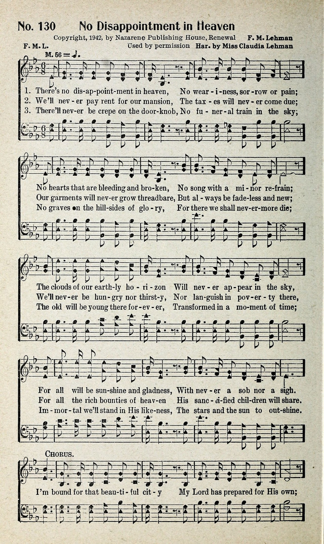 Calvary Songs: A Choice Collection of Gospel Songs, both Old and New page 131