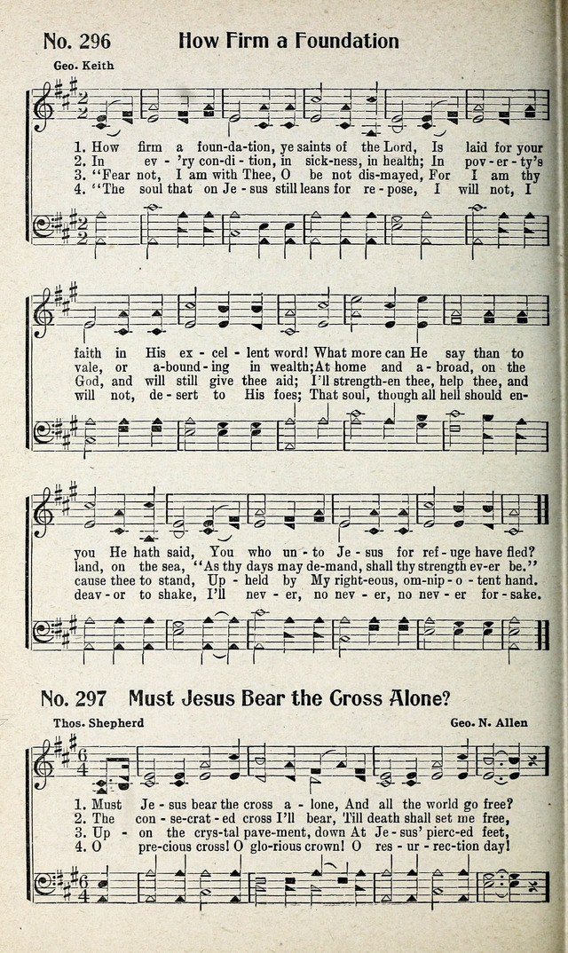 Calvary Songs: A Choice Collection of Gospel Songs, both Old and New page 279