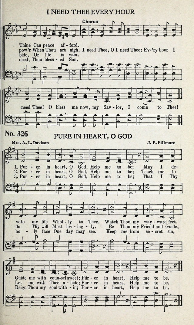 Calvary Songs: A Choice Collection of Gospel Songs, both Old and New page 298