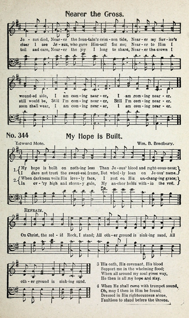 Calvary Songs: A Choice Collection of Gospel Songs, both Old and New page 310