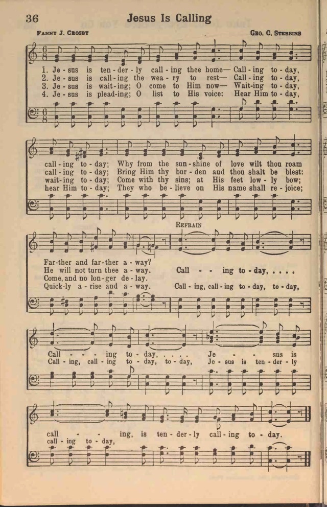 Crusade Songs page 37