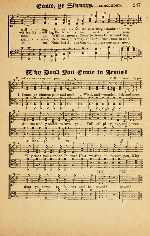 Cheerful Songs page 287
