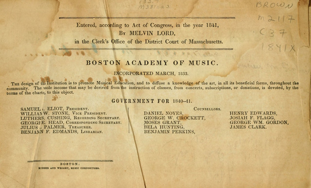 Carmina Sacra: or, Boston Collection of Church Music: comprising the most popular psalm and hymn tunes in eternal use together with a great variety of new tunes, chants, sentences, motetts... page iv