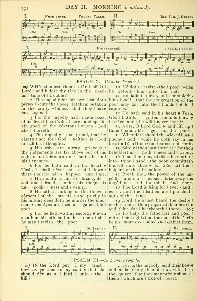 The Church Service Book: containing the words and music for the choral service, the morning and evening canticles, the holy communion, the Psalter, a selection of hymns from the hymnal with music page 141