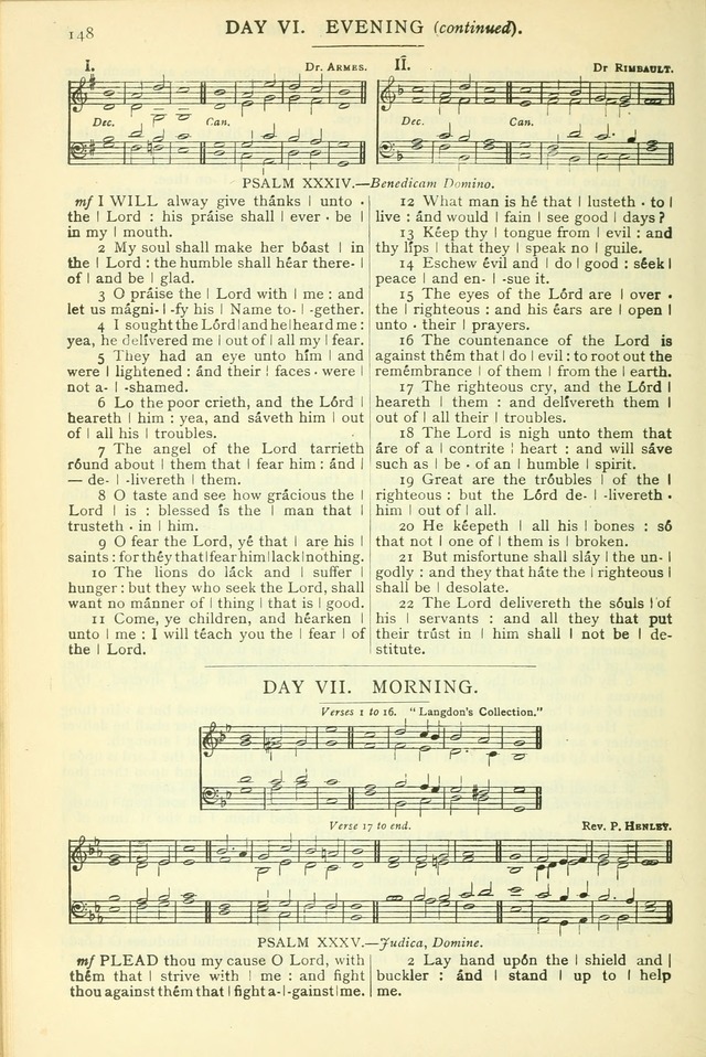 The Church Service Book: containing the words and music for the choral service, the morning and evening canticles, the holy communion, the Psalter, a selection of hymns from the hymnal with music page 159