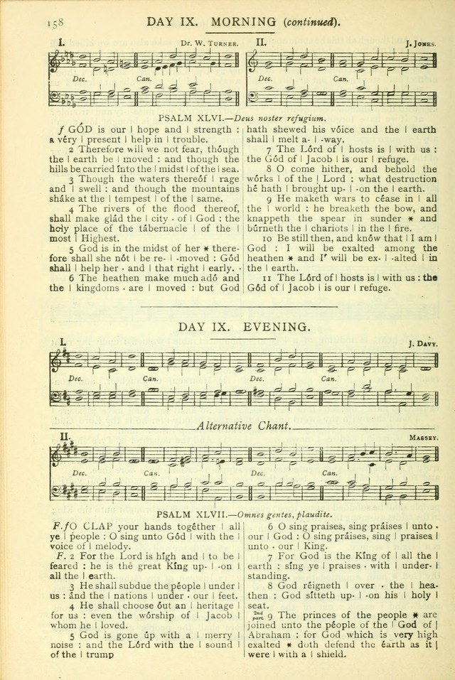 The Church Service Book: containing the words and music for the choral service, the morning and evening canticles, the holy communion, the Psalter, a selection of hymns from the hymnal with music page 169