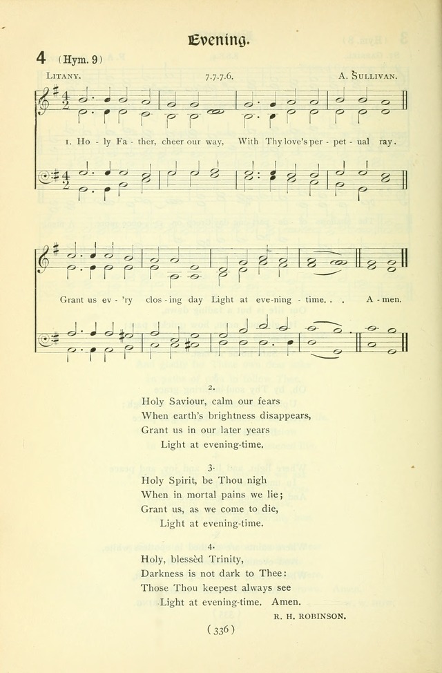 The Church Service Book: containing the words and music for the choral service, the morning and evening canticles, the holy communion, the Psalter, a selection of hymns from the hymnal with music page 351