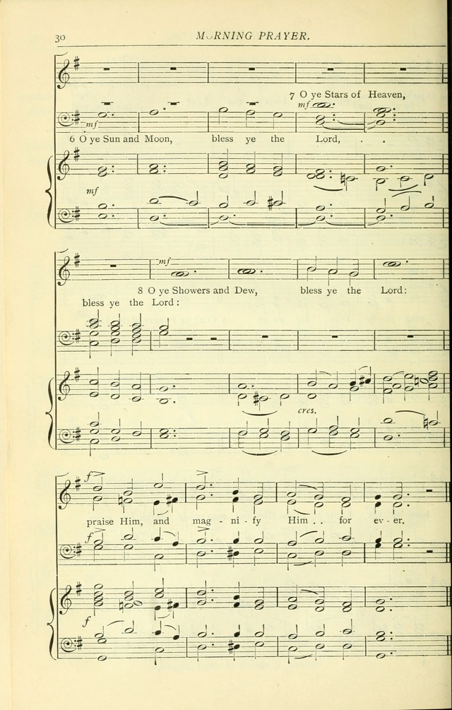 The Church Service Book: containing the words and music for the choral service, the morning and evening canticles, the holy communion, the Psalter, a selection of hymns from the hymnal with music page 37