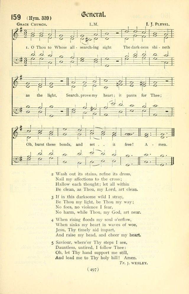 The Church Service Book: containing the words and music for the choral service, the morning and evening canticles, the holy communion, the Psalter, a selection of hymns from the hymnal with music page 512