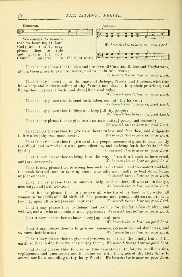 The Church Service Book: containing the words and music for the choral service, the morning and evening canticles, the holy communion, the Psalter, a selection of hymns from the hymnal with music page 83