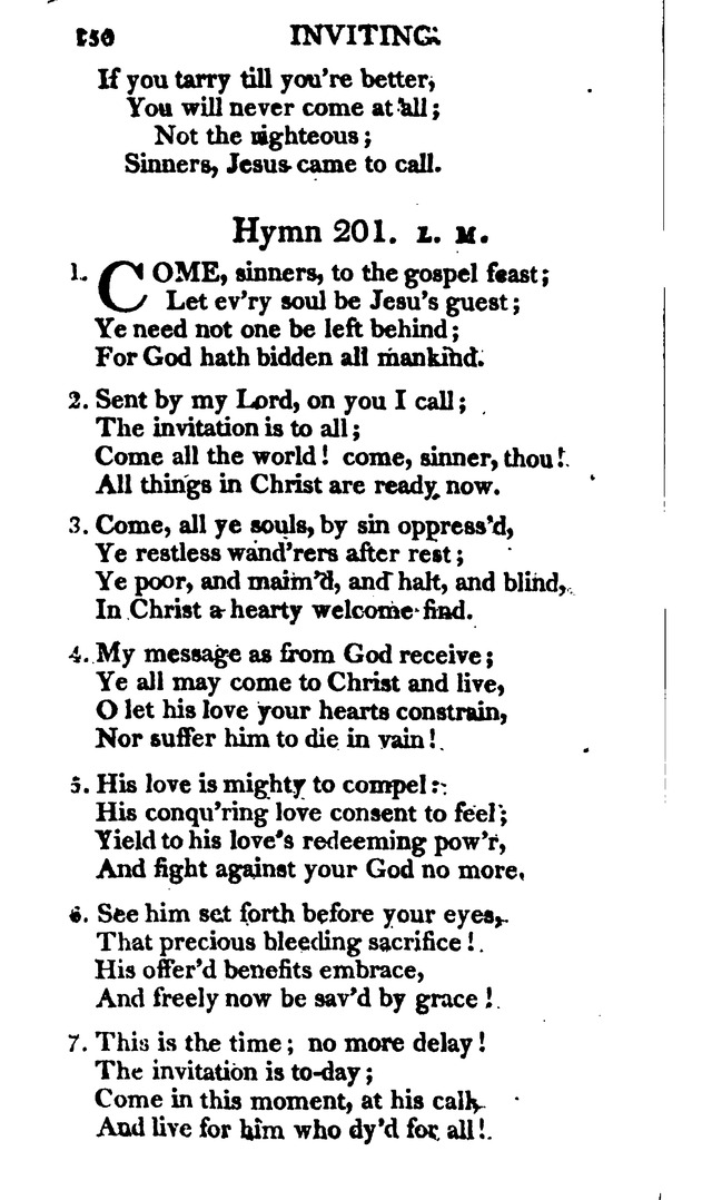 A Choice Selection of Evangelical Hymns, from various authors: for the use of the English Evangelical Lutheran Church in New York page 150