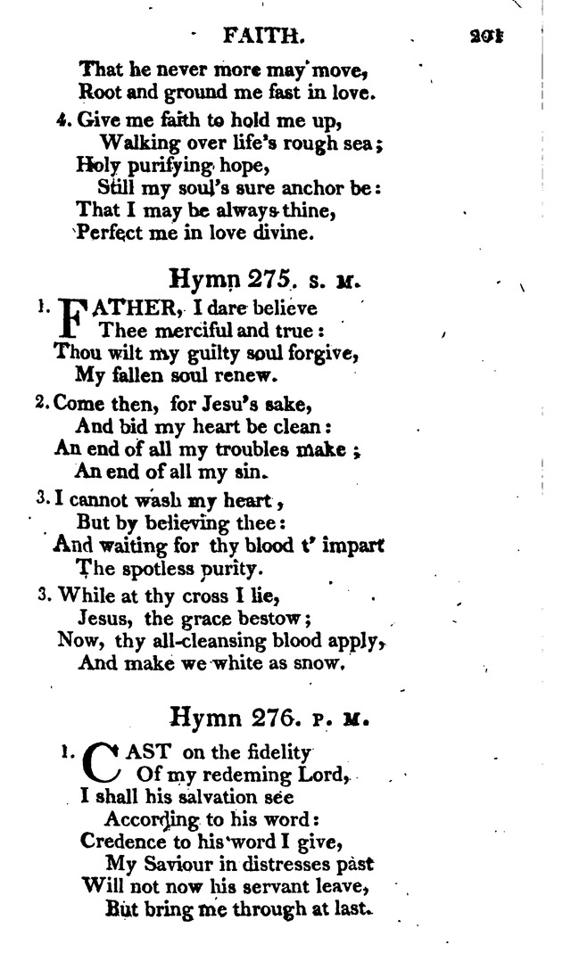 A Choice Selection of Evangelical Hymns, from various authors: for the use of the English Evangelical Lutheran Church in New York page 201