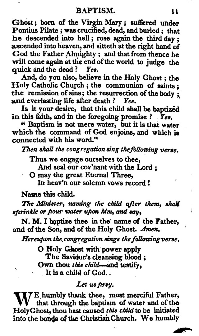 A Choice Selection of Evangelical Hymns, from various authors: for the use of the English Evangelical Lutheran Church in New York page 329