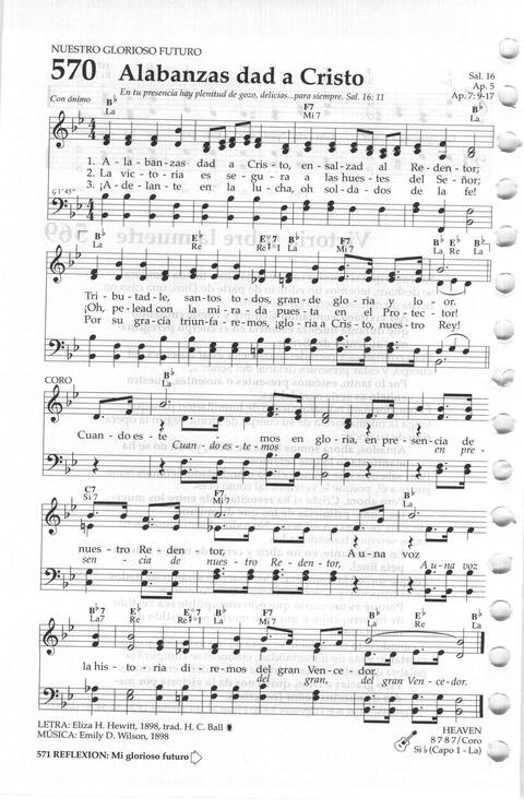 Celebremos Su Gloria page 535