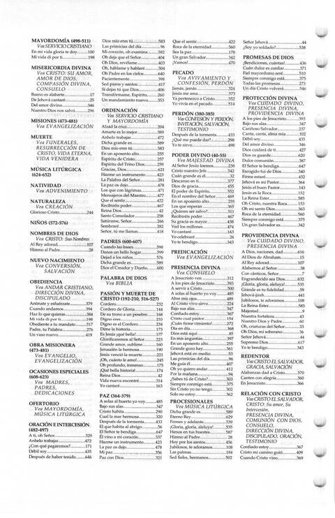 Celebremos Su Gloria page 631