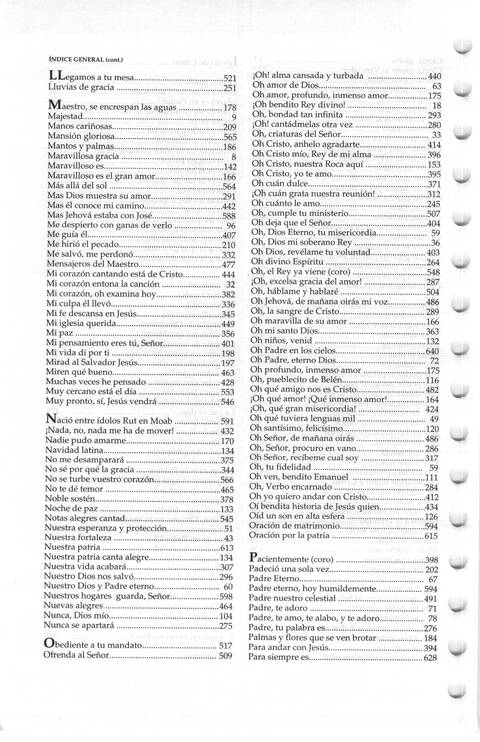 Celebremos Su Gloria page 637