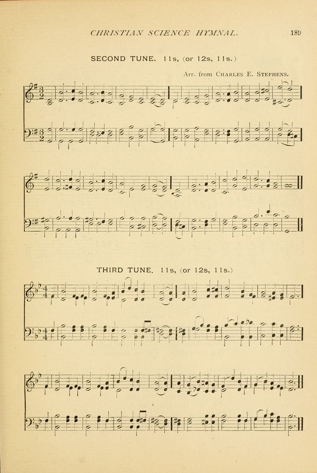 Christian Science Hymnal: a selection of spiritual songs page 191