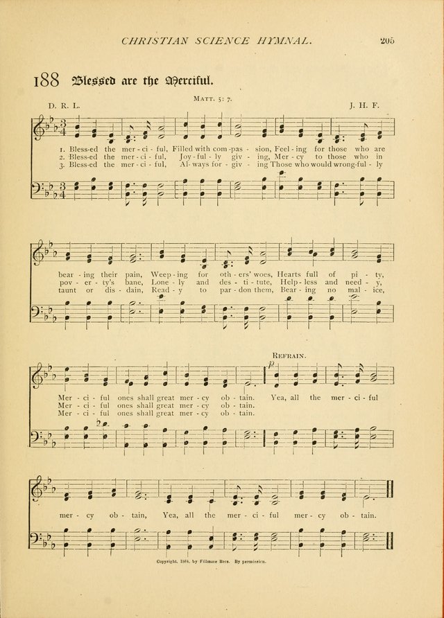 Christian Science Hymnal: a selection of spiritual songs page 207