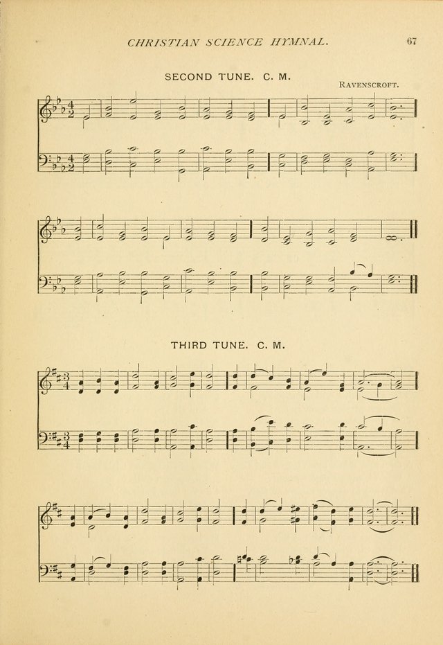 Christian Science Hymnal: a selection of spiritual songs page 67