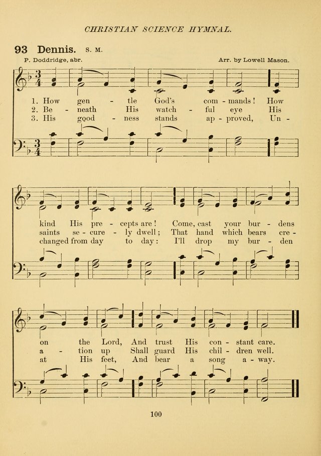 Christian Science Hymnal: a selection of spiritual songs page 109
