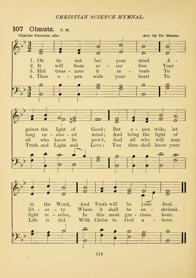 Christian Science Hymnal: a selection of spiritual songs page 123
