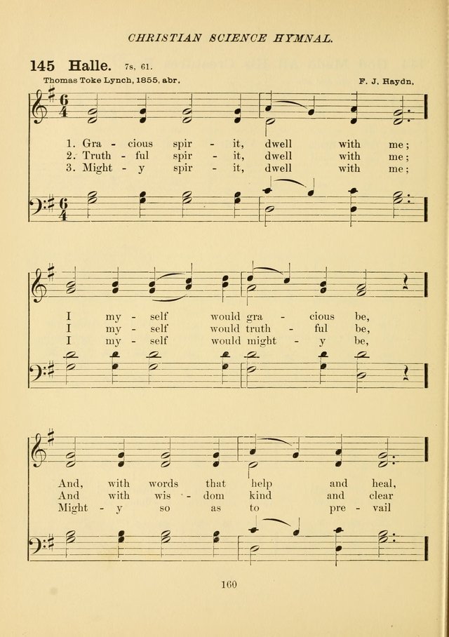 Christian Science Hymnal: a selection of spiritual songs page 169