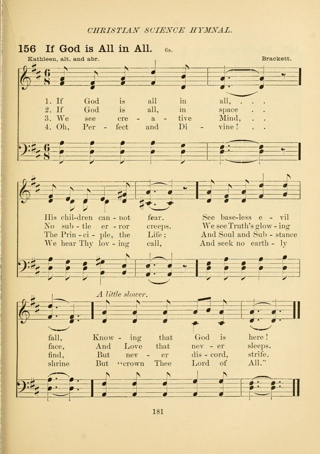 Christian Science Hymnal: a selection of spiritual songs page 190