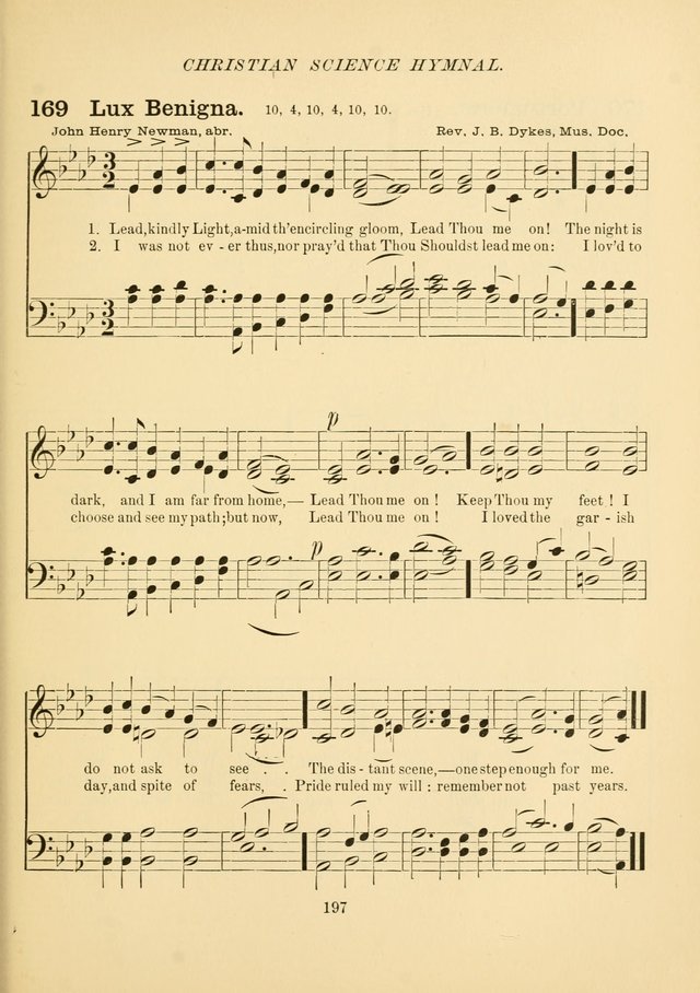 Christian Science Hymnal: a selection of spiritual songs page 206