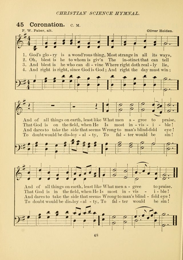 Christian Science Hymnal: a selection of spiritual songs page 57