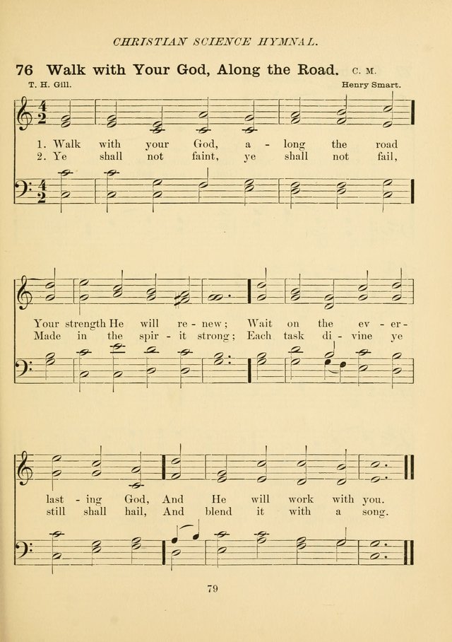 Christian Science Hymnal: a selection of spiritual songs page 88