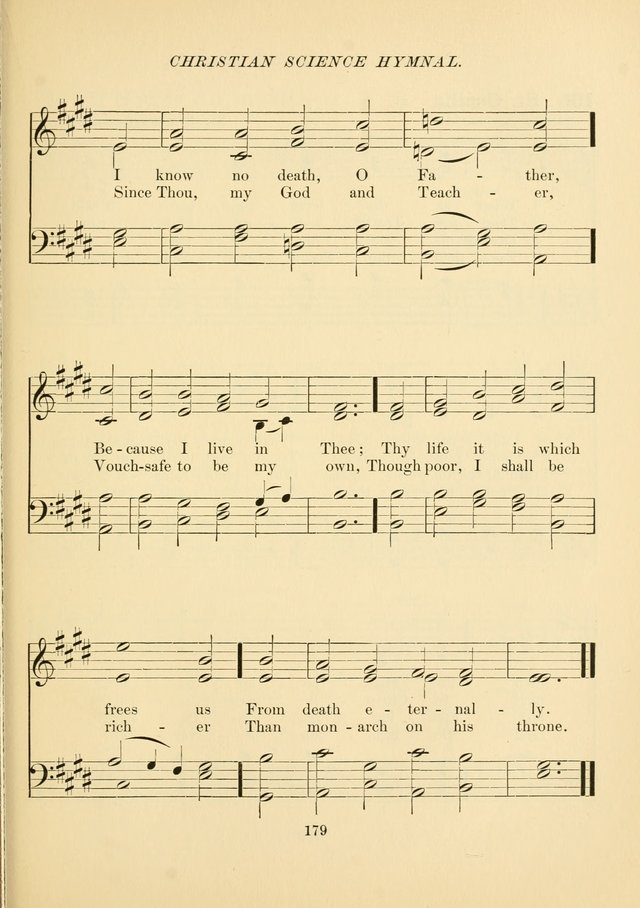 Christian Science Hymnal page 188